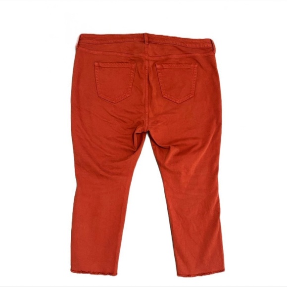 Torrid‎ Mom Straight Vintage Stretch High Rise Jean Orange Plus Sz 16S - Picture 4 of 7